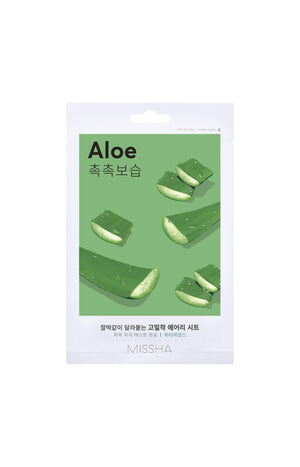 Masque en tissu régénérant - Aloe vera  - Visage - 1 unité