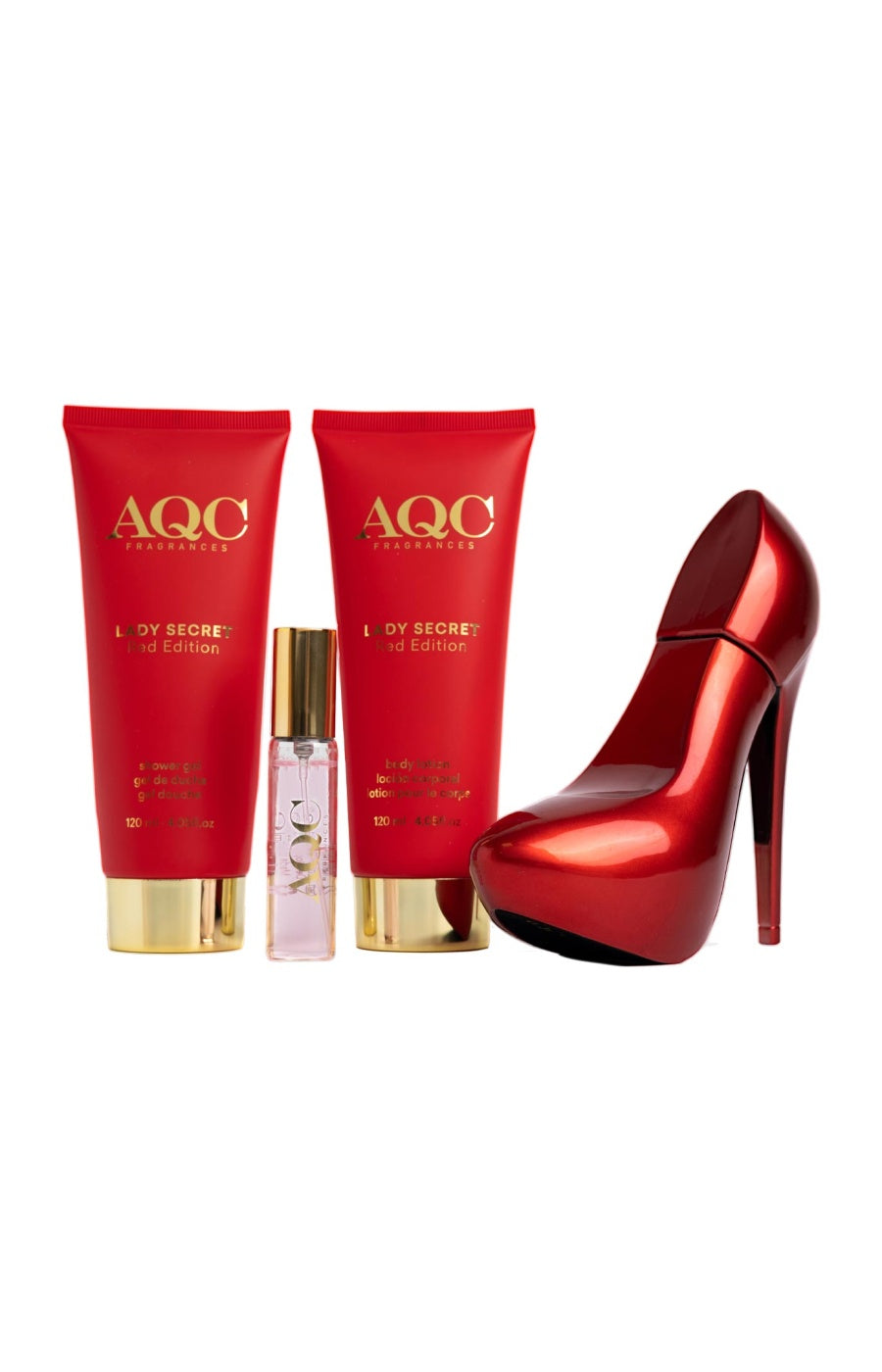 Coffret parfumé - Lady Secret Red Edition - Corps - 4 produits