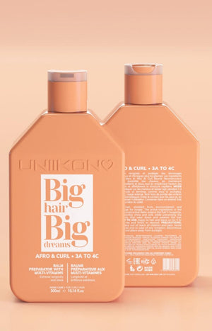 Baume réparateur - Afro and Curl 3A to 4C - Cheveux bouclés ou frisés - 300 ml