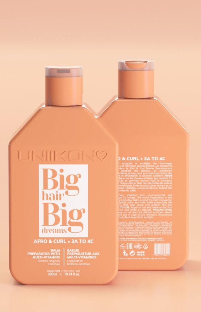 Baume réparateur - Afro and Curl 3A to 4C - Cheveux bouclés ou frisés - 300 ml