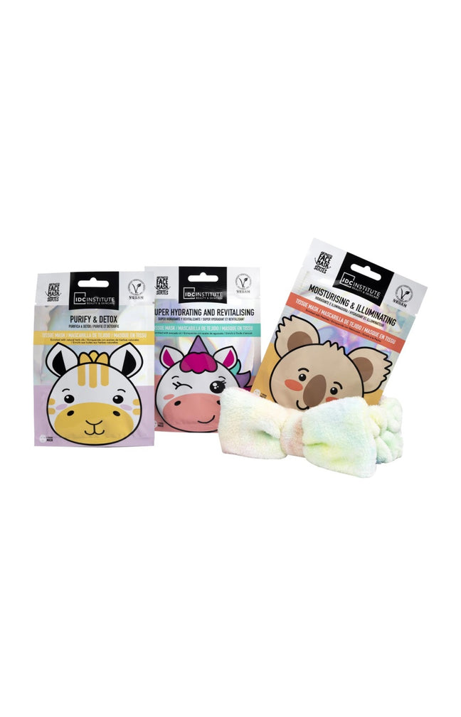 Coffret masques hydratants & purifiants - Visage - 3 unités