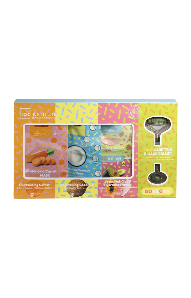 Coffret masques - Carotte, avocat & argile rouge - Visage - 3 unités
