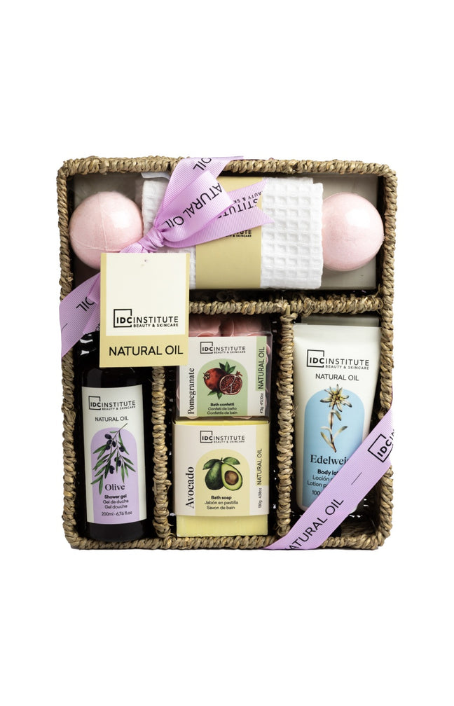 Coffret soins - Natural Oil - Corps & cheveux - 7 produits