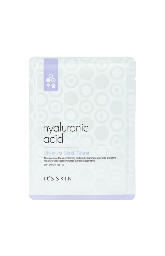 Masque en tissu hydratant - Acide hyaluronique - Visage - 1 unité