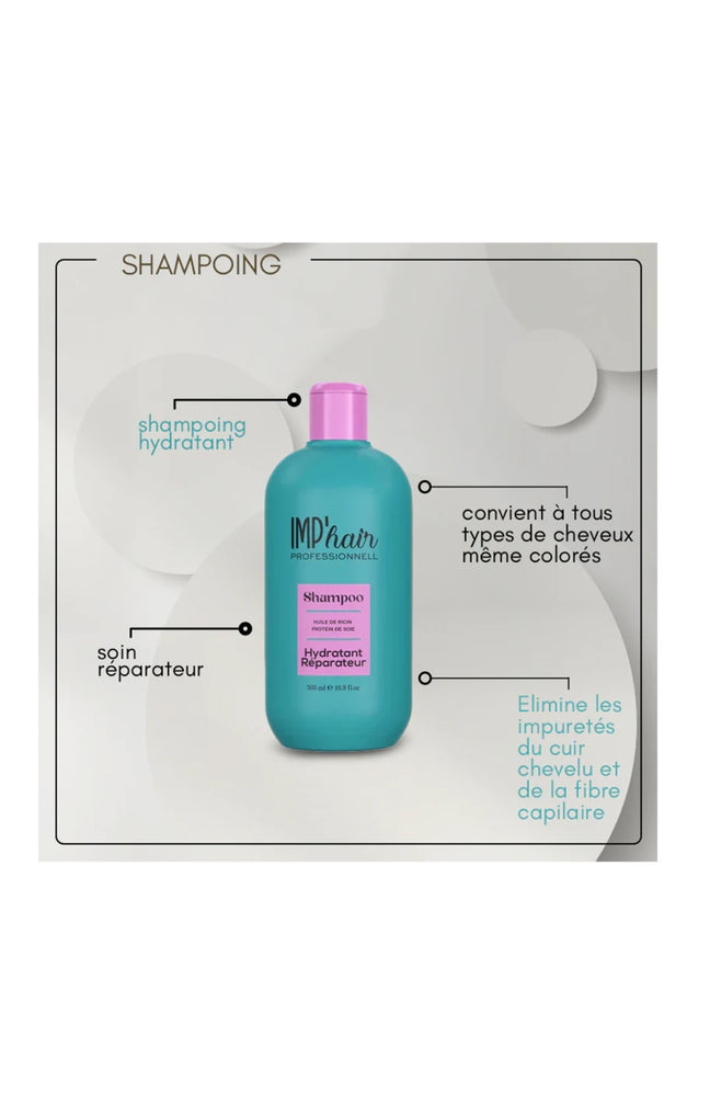 Shampoing réparateur - Ricin - 500 ml