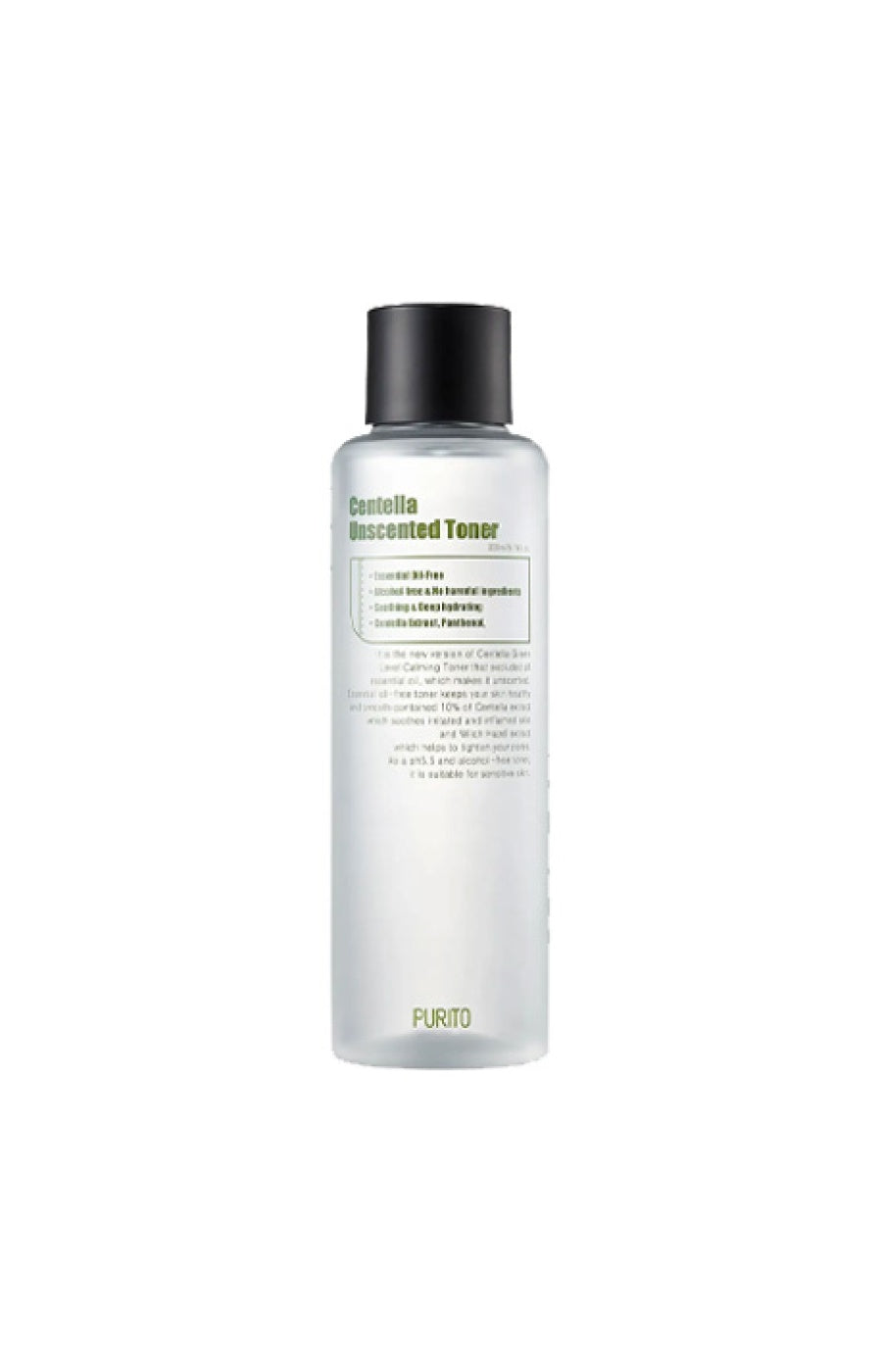 Purito - Lotion tonique sans parfum - Centella & collagène - Peaux sensibles