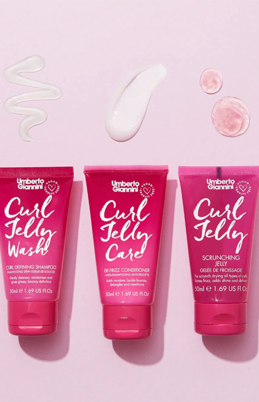 Coffret coiffant - Cheveux bouclés - 3 x 50 ml