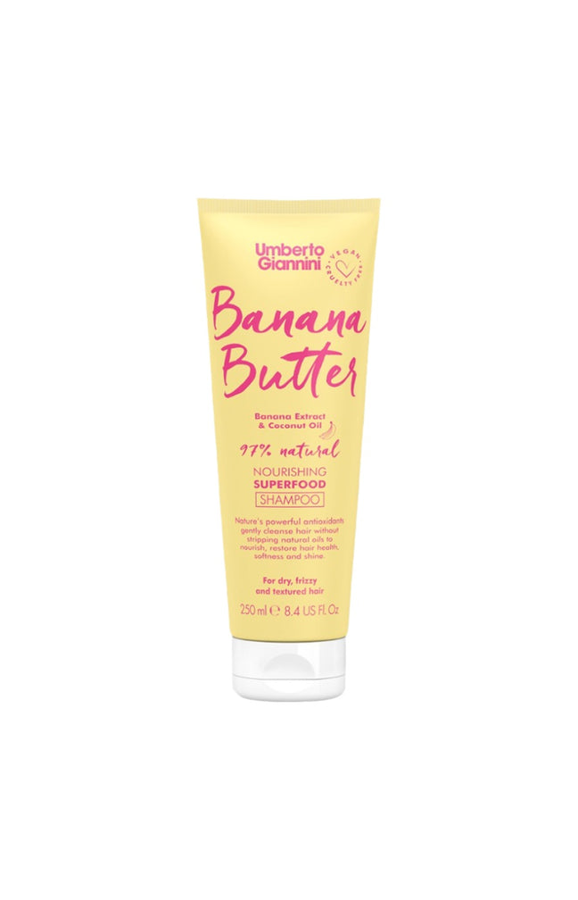 Shampoing nourrissant - Banane & huile de coco - Cheveux secs