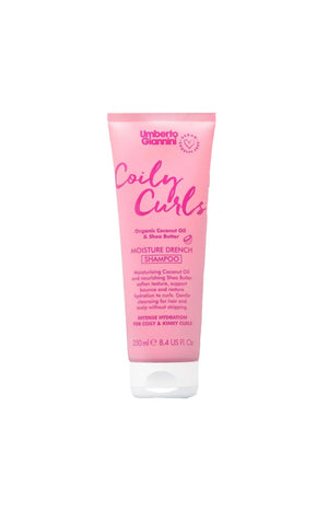 Shampoing hydratant - Huile de coco bio - Cheveux bouclés - 250 ml