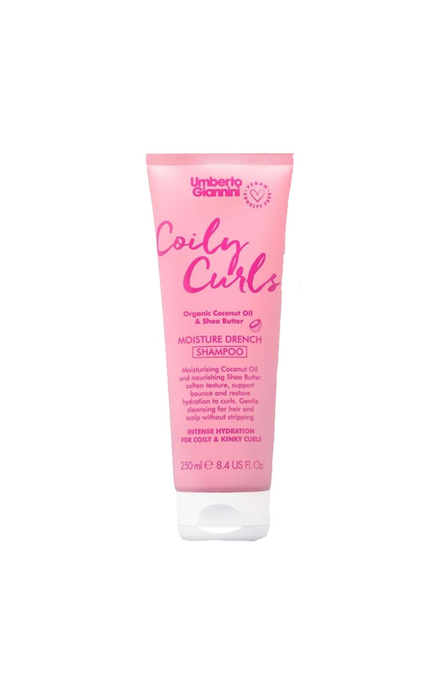 Shampoing hydratant - Huile de coco bio - Cheveux bouclés - 250 ml