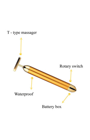 Masseur facial - OR 24K - Visage