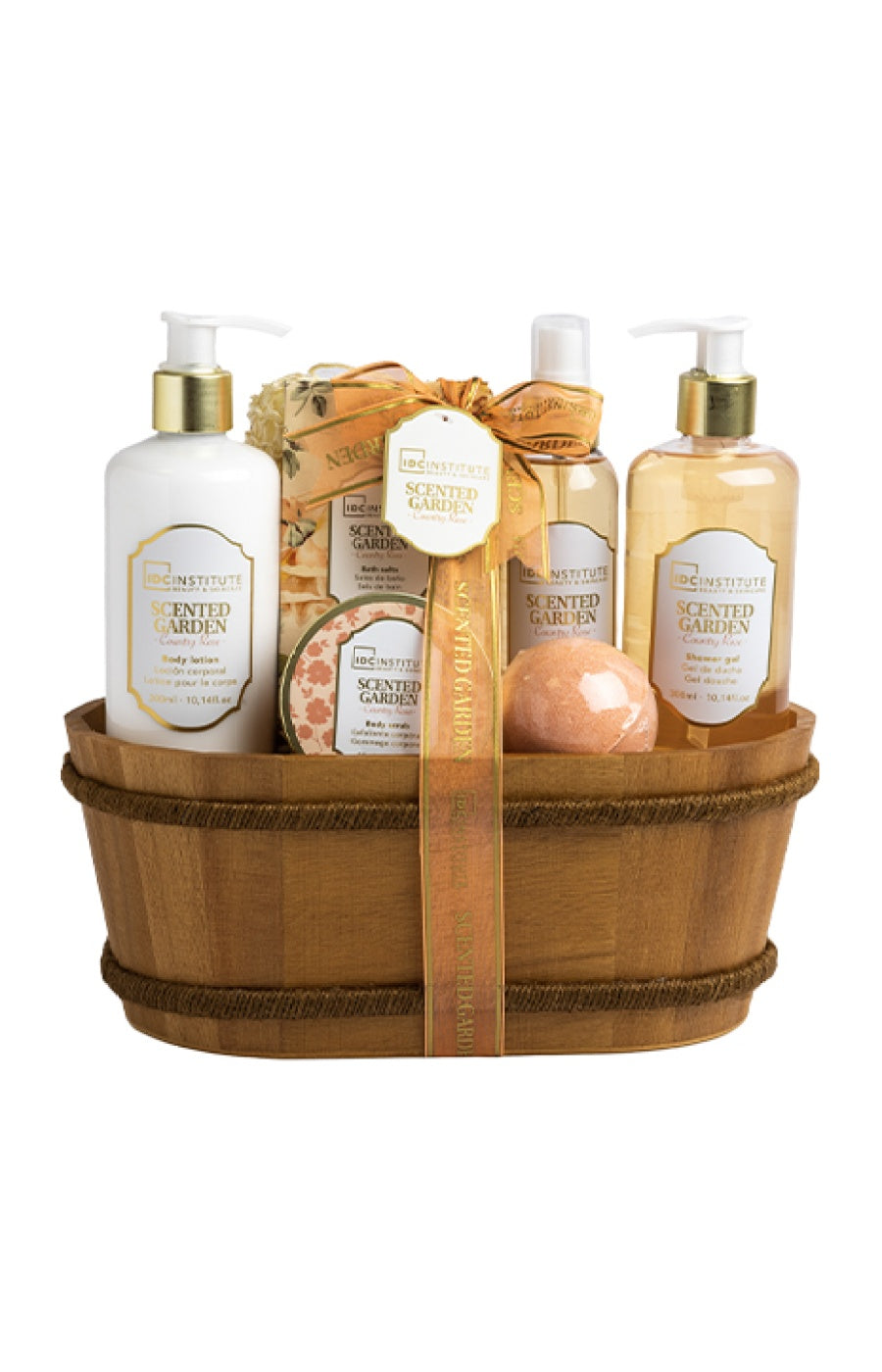 Coffre de bain - Rose & vanille - Corps - 7 produits