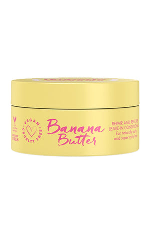 Après-Shampoing sans rinçage - Banane & huile de coco - Cheveux secs & frisés
