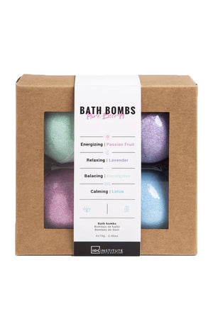 Coffret boules de bain parfumées - 4 x 70 gr