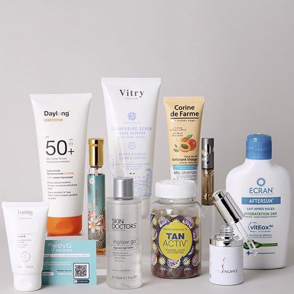 Box peau soyeuse - Visage & corps - 10 produits