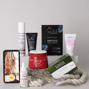 Box peau saine & cheveux forts - 9 produits