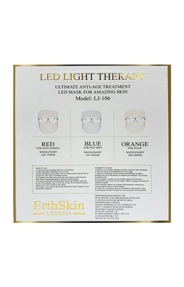 Masque de luminothérapie LED & sérum - Visage - 2 produits