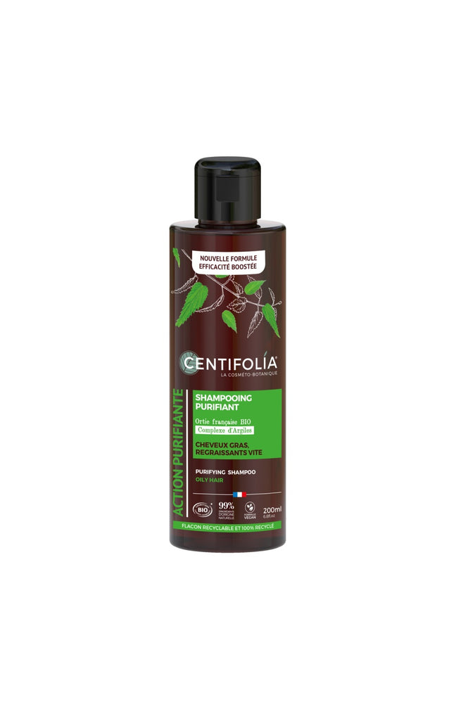 Shampoing purifiant bio - Orties - Cheveux gras - 200 ml