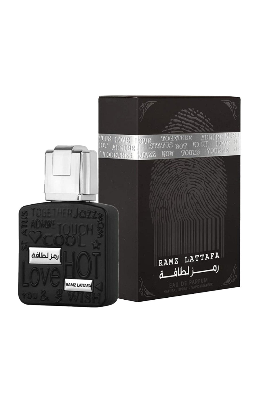 Ramz Lattafa Silver Eau de parfum - Boisé fruité - Homme