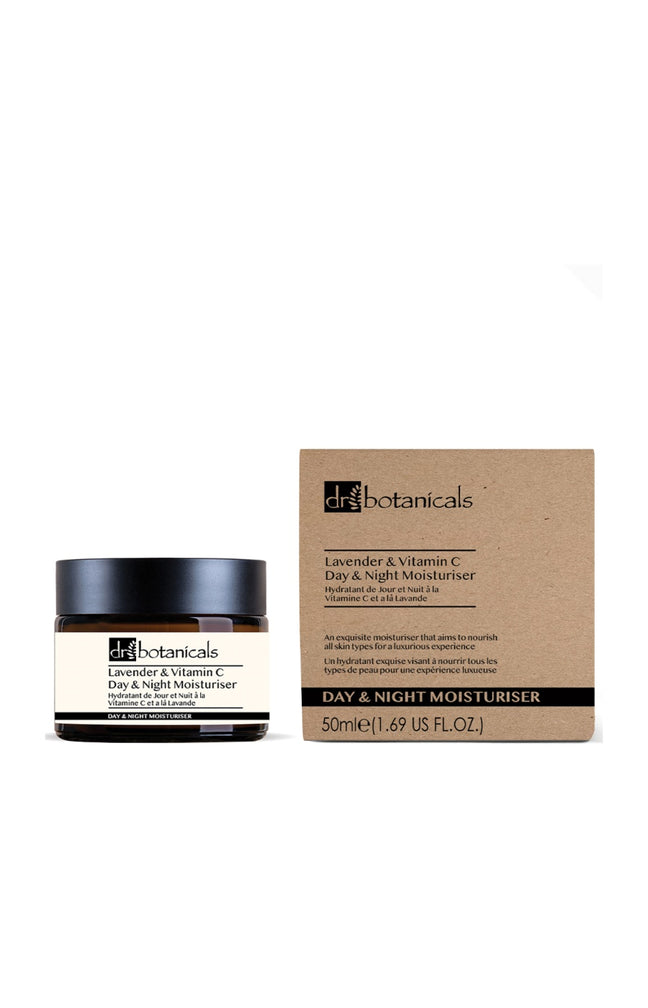 Crème hydratante anti-âge - Vitamine C & huile de lavande - Visage - 60 ml