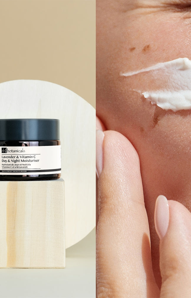 Crème hydratante anti-âge - Vitamine C & huile de lavande - Visage - 60 ml