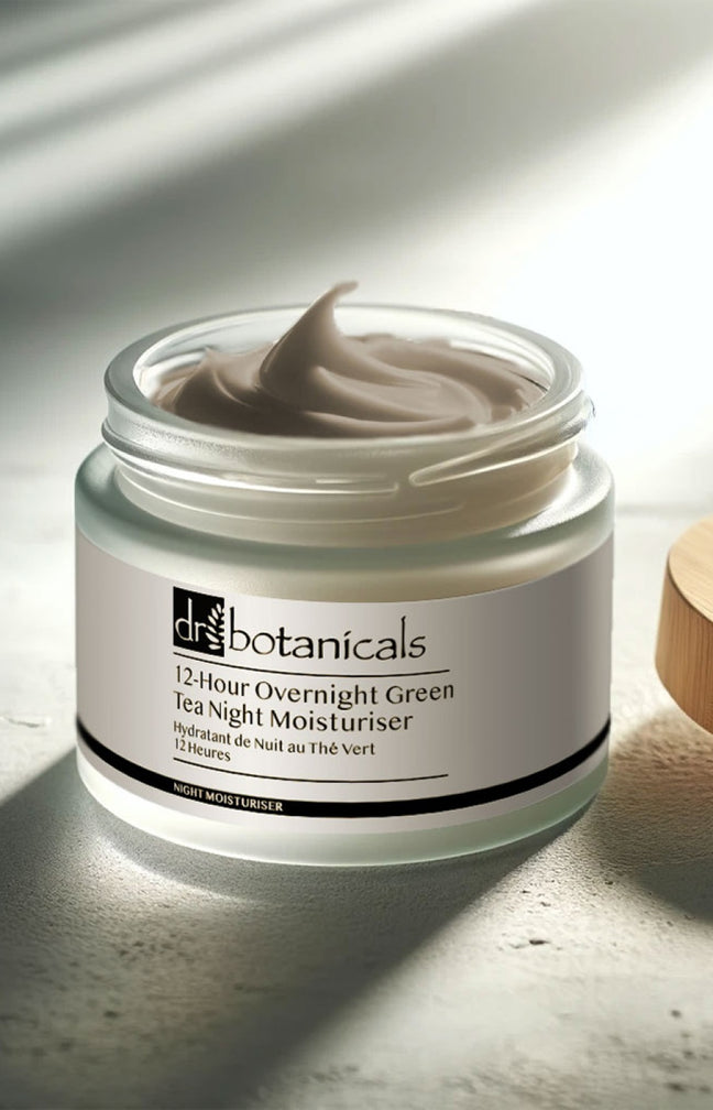 Crème de nuit hydratante anti-âge - Thé vert - Visage - 60 ml