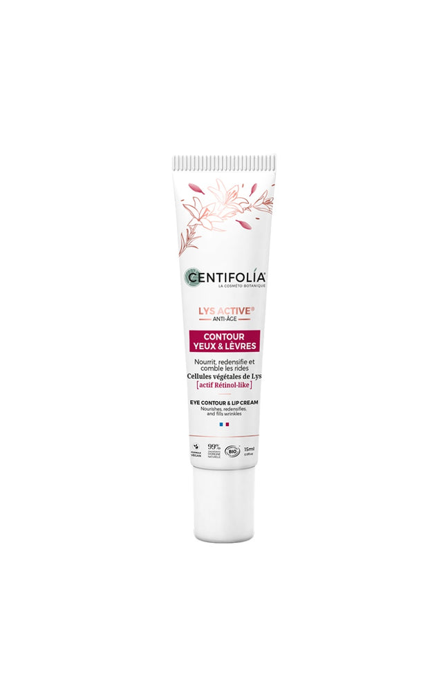 Crème contour des yeux & lèvres anti-âge bio - Lys & rétinol - Peaux matures
