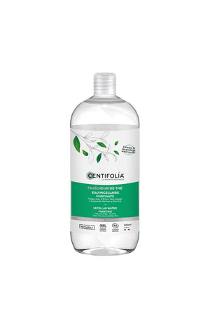 Eau micellaire purifiante bio - Thé vert & zinc - Peaux mixtes à grasses - 500ml