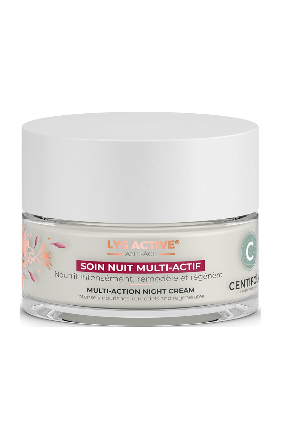 Crème de nuit anti-âge bio - Lys - Peaux matures