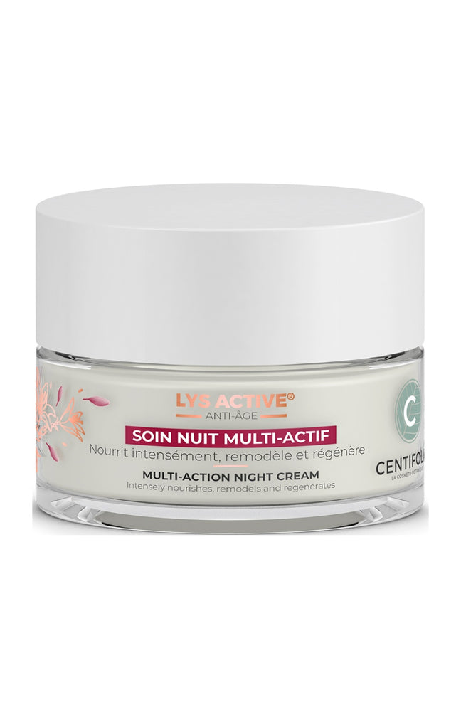 Crème de nuit anti-âge bio - Lys - Peaux matures
