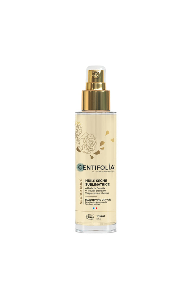Huile sèche sublimatrice bio - Camélia - Visage, corps & cheveux - 105ml