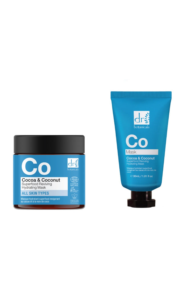 Masques hydratants - Coco & beurre de cacao - Visage - 60 ml