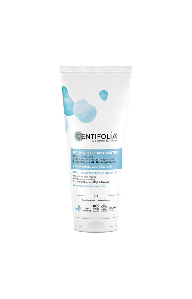 Baume relipidant neutre bio - Prébiotique actif - Corps - 200 ml