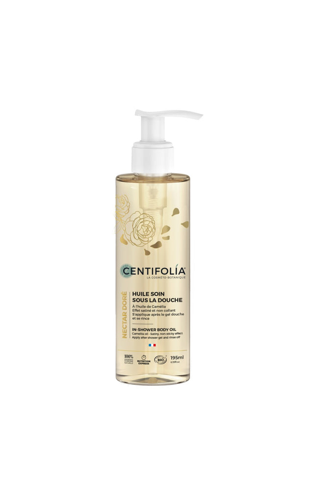Huile de douche bio - Nectar doré - 195 ml