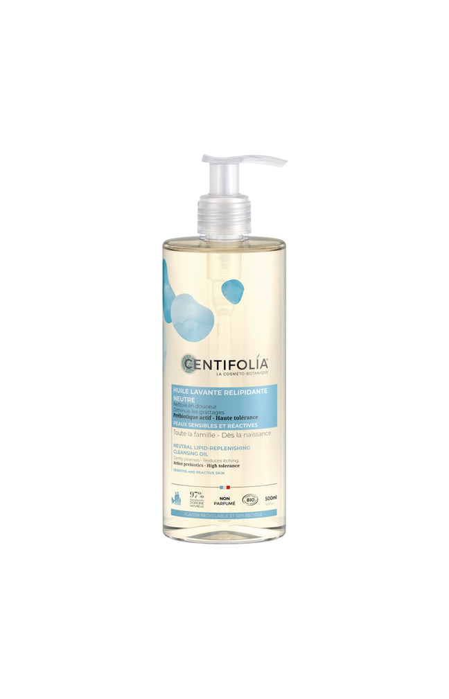 Huile lavante relipidante neutre bio - 500 ml