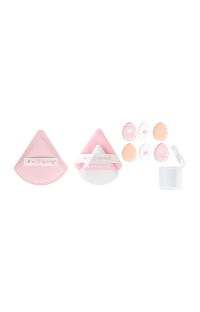 Coffret de houppettes - Teint - 9 Accessoires