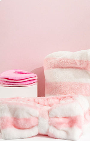 Set de bain - Visage & cheveux - 6 accessoires