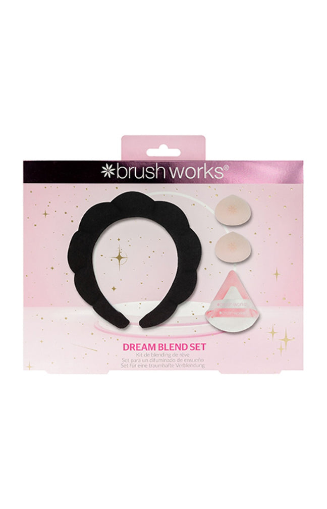 Coffret serre-tête & houppettes - Cheveux & visage - 5 accessoires