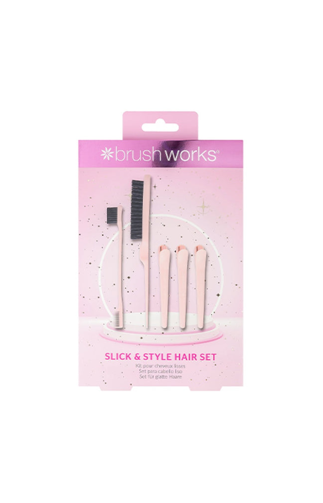 Set brosse plaquage - Cheveux - 5 accessoires