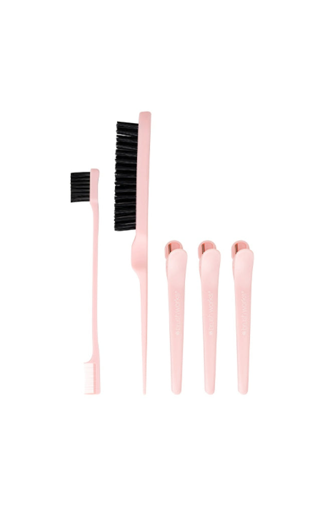 Set brosse plaquage - Cheveux - 5 accessoires