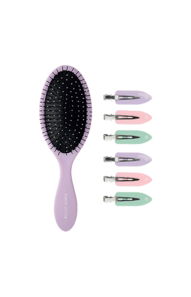 Brosse & pinces - Cheveux - Violet
