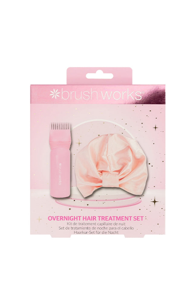 Kit soin du cuir chevelu - Applicateur d'huile & bonnet en satin - 2 produits