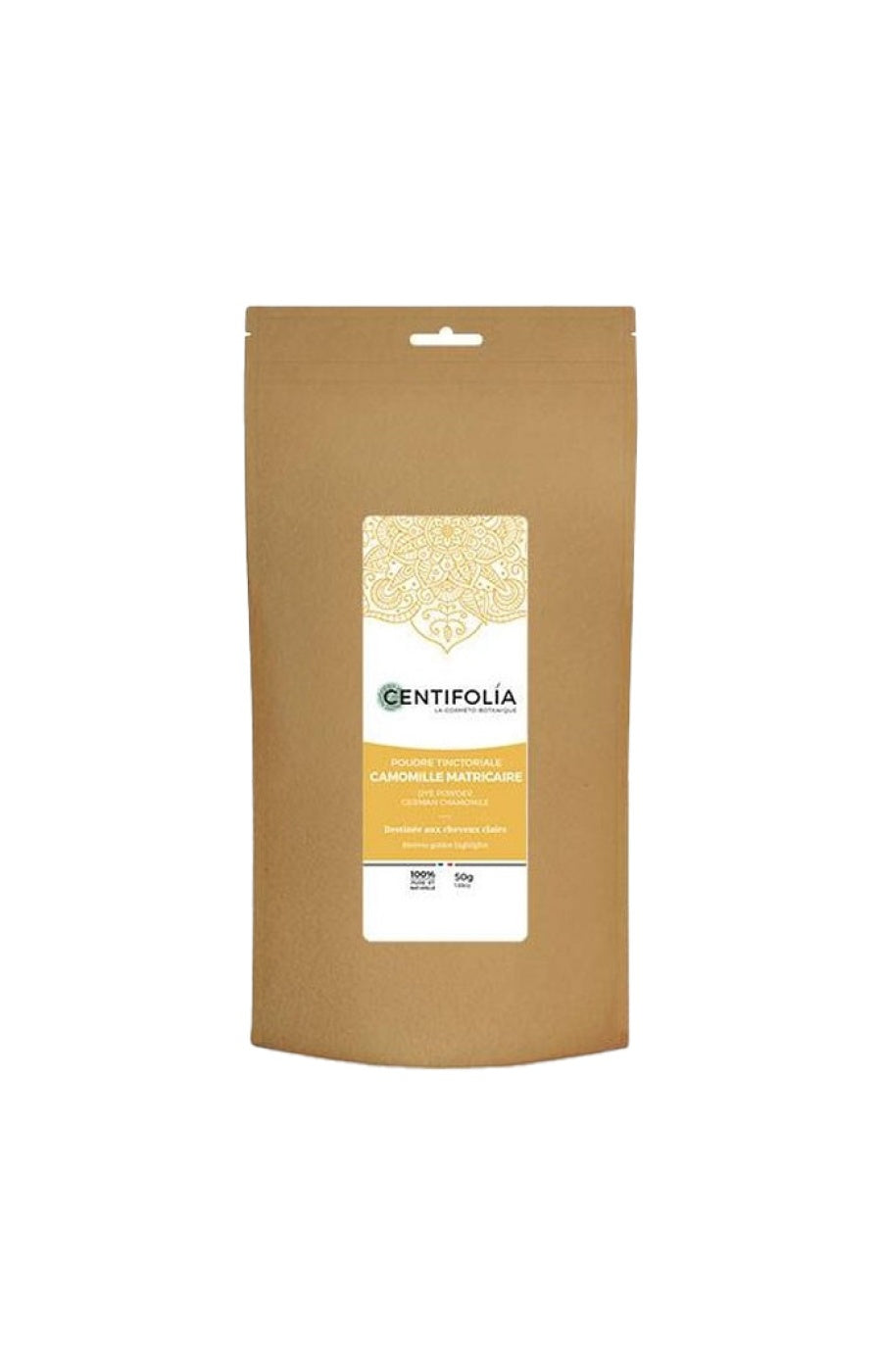 Poudre de camomille matricaire - Cheveux clairs - 50 g
