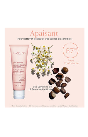 Nettoyant moussant apaisant - Peaux très sèches & sensibles - 125 ml