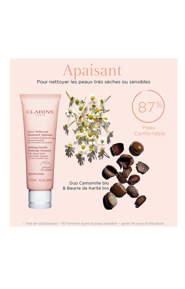 Nettoyant moussant apaisant - Peaux très sèches & sensibles - 125 ml