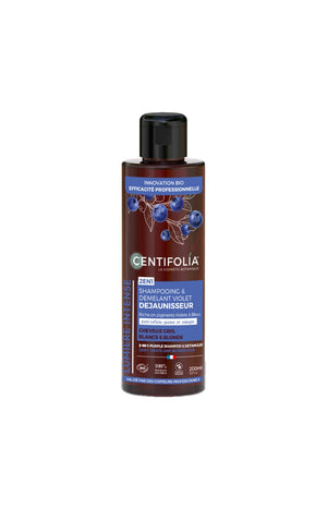Shampoing démêlant violet bio - Cheveux blond, blanc & gris