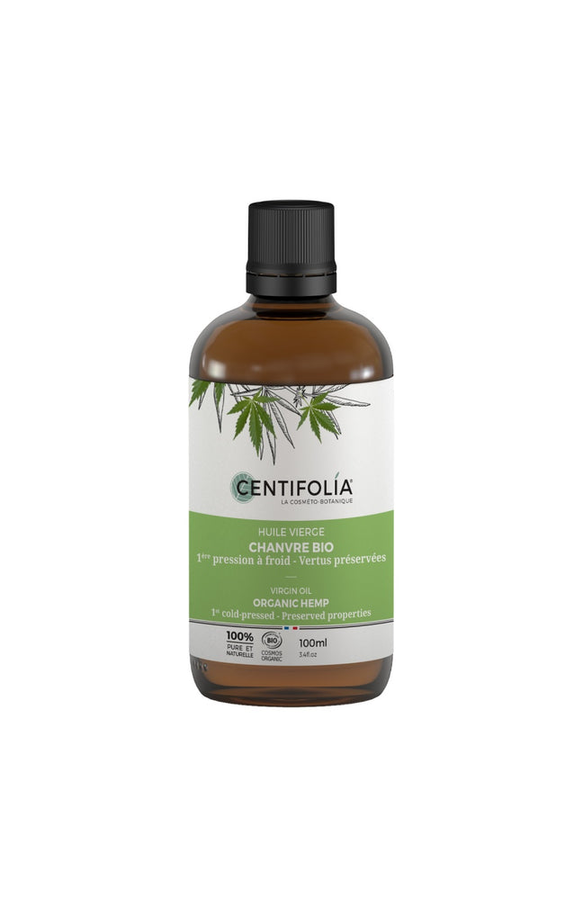 Huile vierge de chanvre bio 100% pure - 100 ml