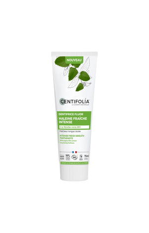 Dentifrice fluor bio - Haleine fraîche - Menthe verte - 75 ml