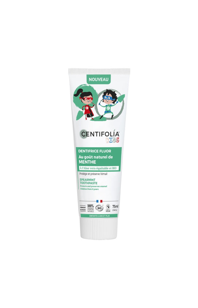 Dentifrice sans fluor bio - Menthe douce - Enfant - 75 ml