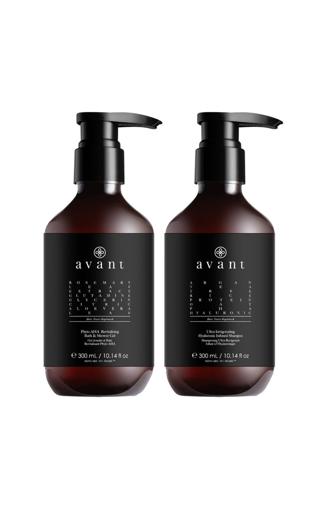 Gel douche & shampoing revitalisants - 2 x 300 ml